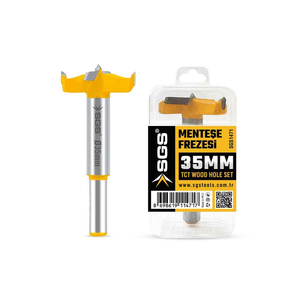 AHŞAP MENTEŞE FREZESİ 35 MM